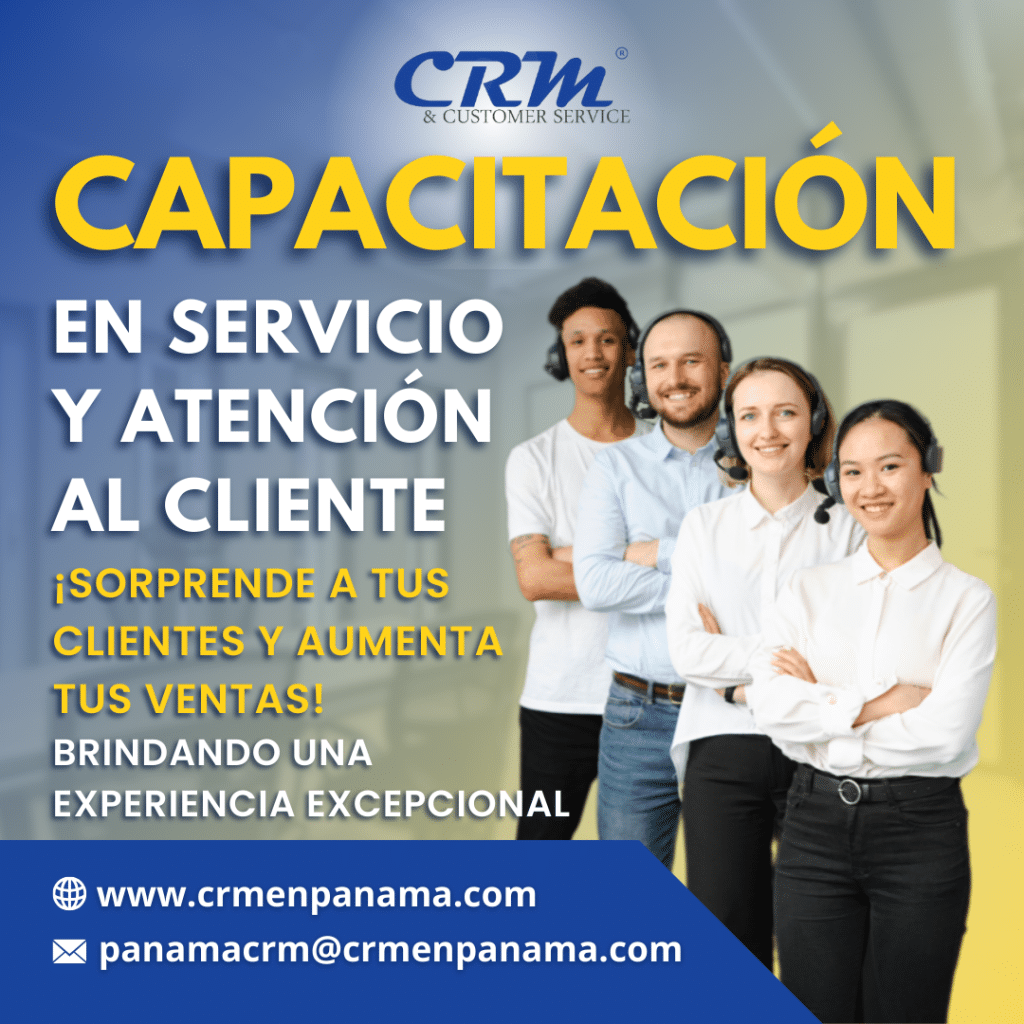 Capacitaciones en servicio al cliente y ventas